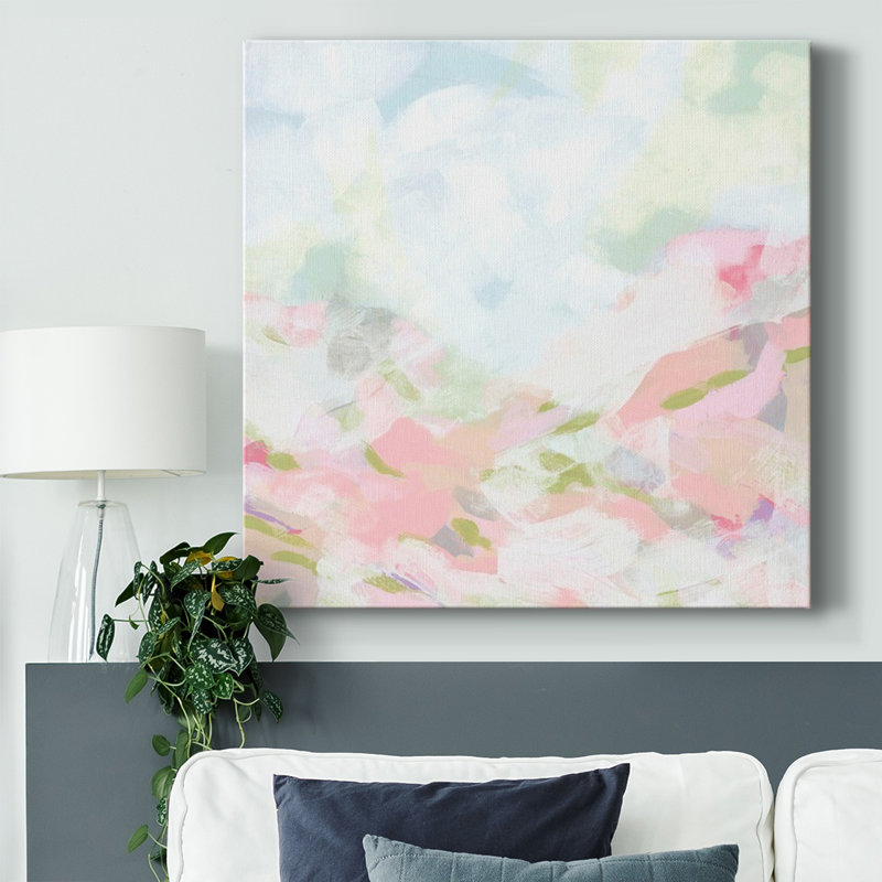 «Rose Dapple Valley», toile tendue I-Gallery, H 40 po x l 40 po x P 1,5 po