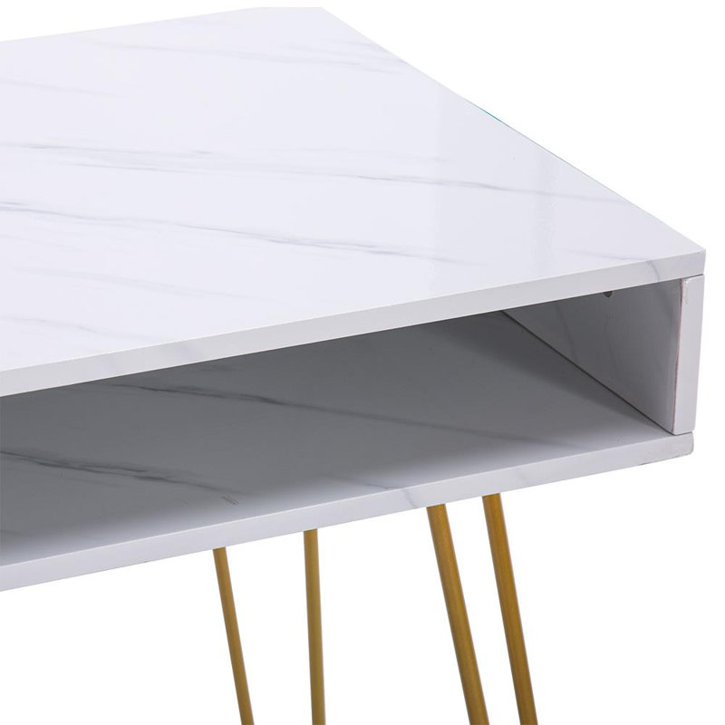 Metal Base Writing Desk