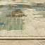 Tapis rayé beige / multicolore Rayan-300973494