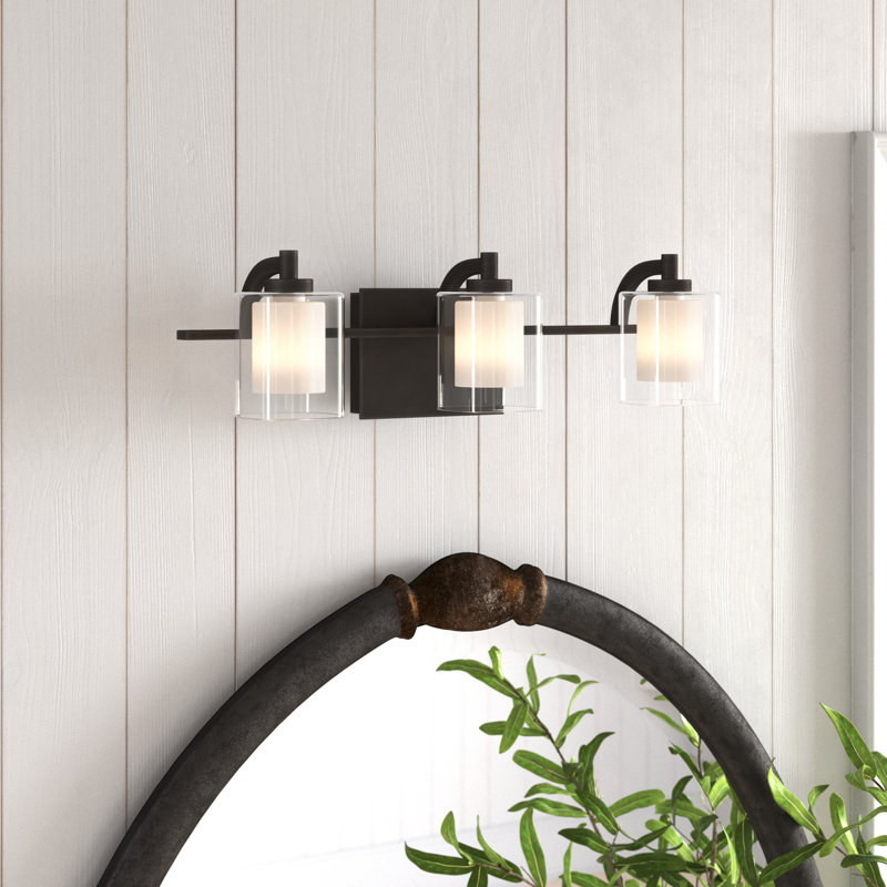 Amberley 3 - Light Dimmable Vanity Light, Western Bronze