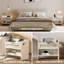 59.9cm W Bedside Table-1400210291