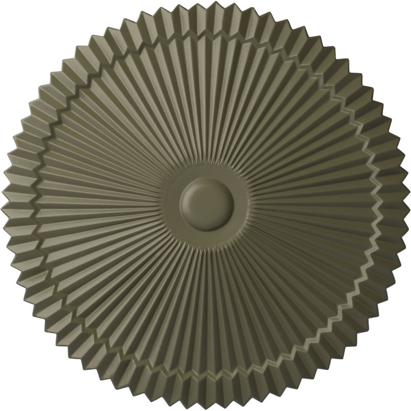 Médaillon de plafond 24 po x P 3 po Shakuras (convient aux auvents de 5 po ou moins), Pierre Spartan