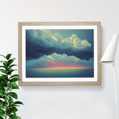 Inspiring Clouds - Framed Print