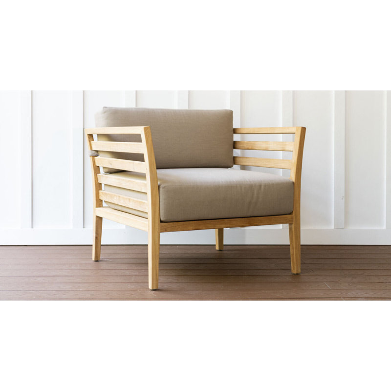 Bali Outdoor Teak Lounge Chair