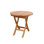Bahama Outdoor Round Teak Side Table