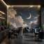 Rouleau double mural ciel nocturne-1305837418-1305837423