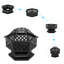 Hexagon Steel Smokeless Fire Pit