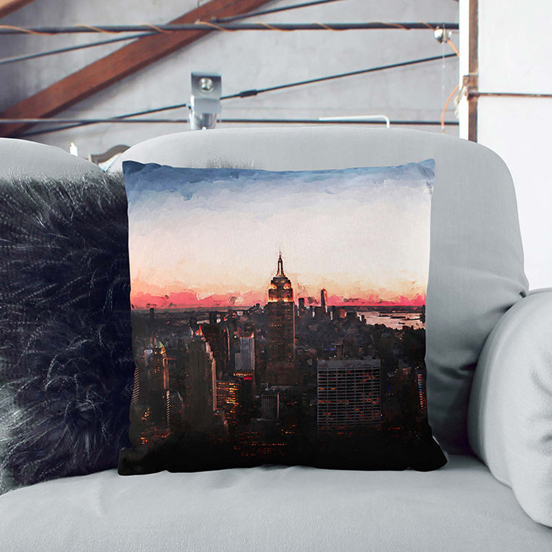 Square Cushion, 55cm H x 55cm W x 20cm D