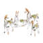 Figurine en verre family llama Hepatique
