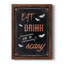«Be Scary», art textuel sur toile-61335659-61335661