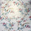 Papier peint à motif floral beige, beige et bleu-1719261736