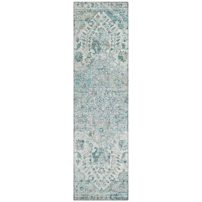 Machine Washable Indoor/Outdoor Jocelyn ACN2138 Global Rug