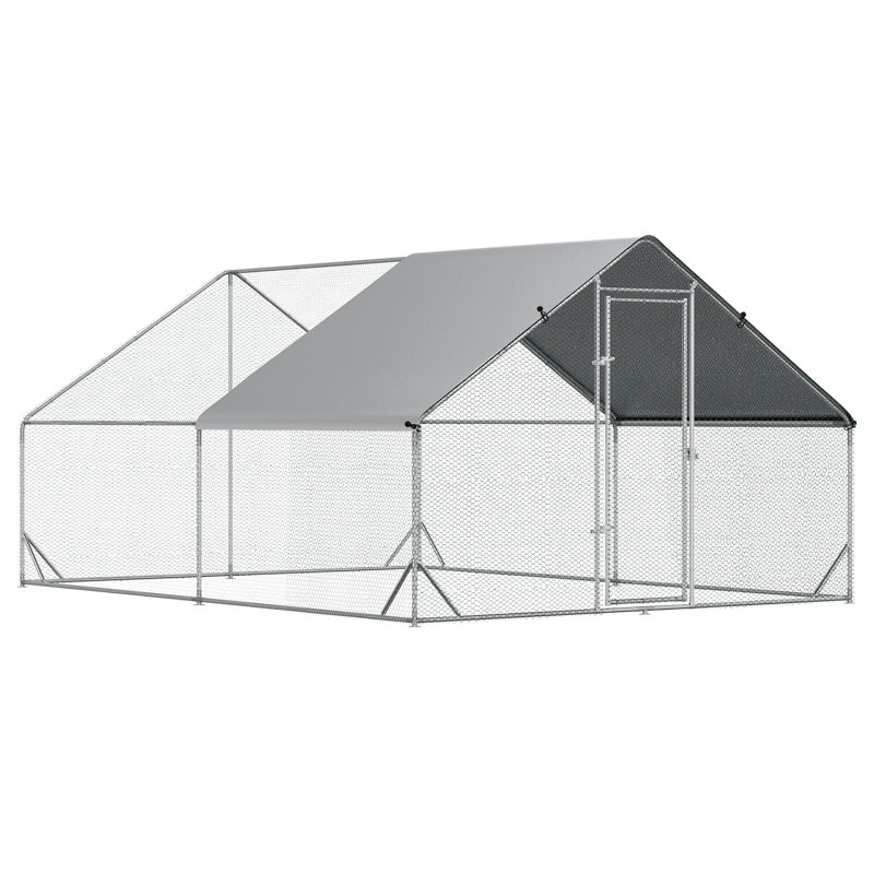 Poulailler Florena pour 8 poulets Florena, H 78,75 po x l 118 po x P 157,5 po