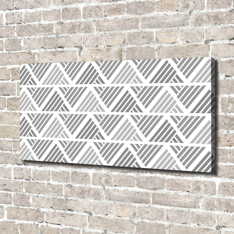 Geometric Background - No Frame Print on Canvas