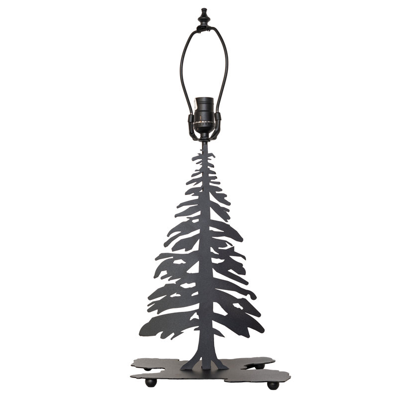 Rustic Lodge Table Lamp, Yes