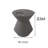 Modern Heavy Duty Faux Terrazzo Accent Table, Perfect for Indoor and Outdoor Use, Sturdy and Stylish Garden Corner Table
