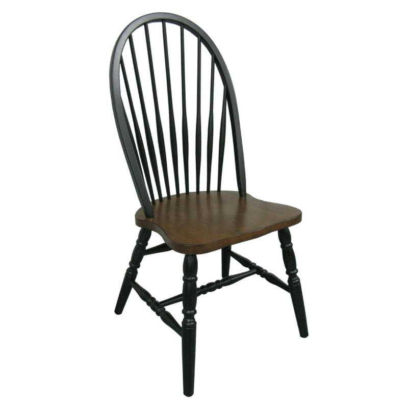 Ensemble de table Darlyene de 36 po à pieds carrés et 2 chaises d'appoint Windsor