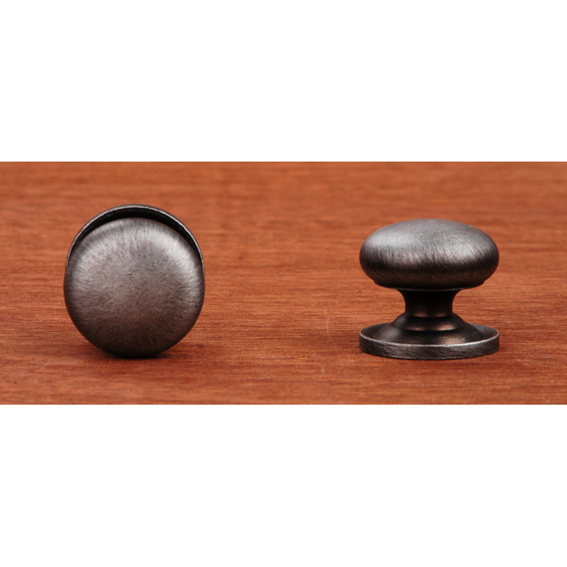 CK Series Mushroom Knob, Distressed Nickel, Small