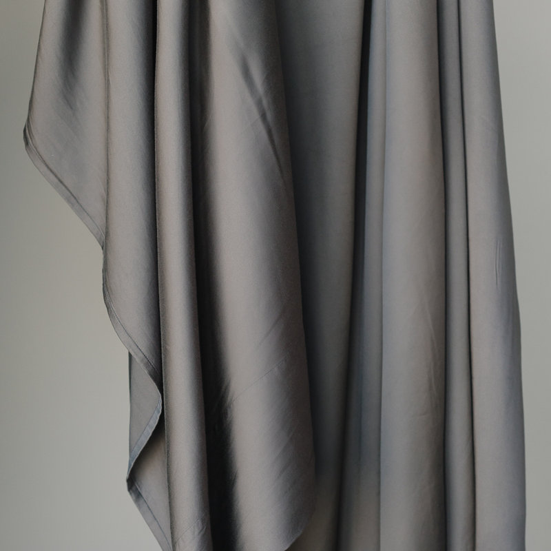 400 Thread Count Rayon Sheet Set, Full Sheet Set, Gray