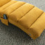 Chaise longue en lin