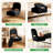Modern Upholstered Teddy Accent Chair, Vanity Chair with Storage Box, Foldable Backrest，footstool-194004766