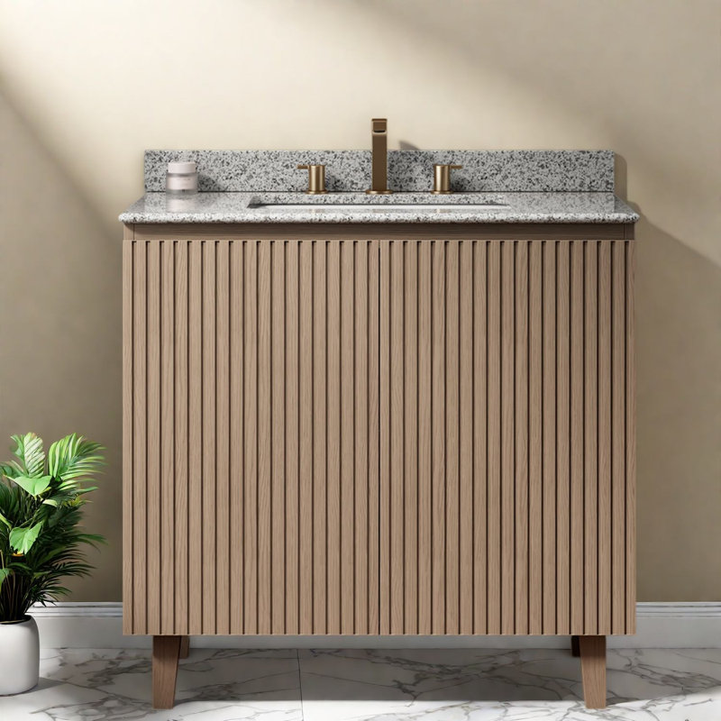 Meuble-lavabo moderne (doit inclure le meuble-lavabo et le lavabo), 30 po, 35.83