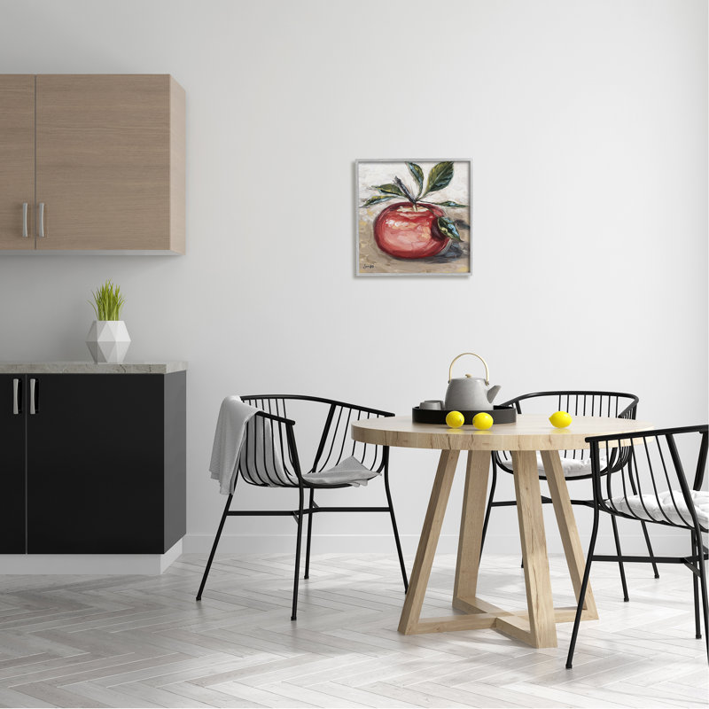 Peinture traditionnelle de pomme sur toile, estampe numérique de Sara G Designs, Estampe numérique Farmhouse