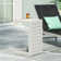 Caggiano Rectangular Metal Outdoor Side Table
