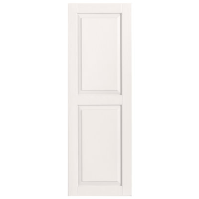 Exterior Vinyl Raised Panel Shutter Single