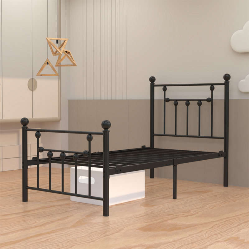 Daviney Metal Open-Frame Bed, Twin