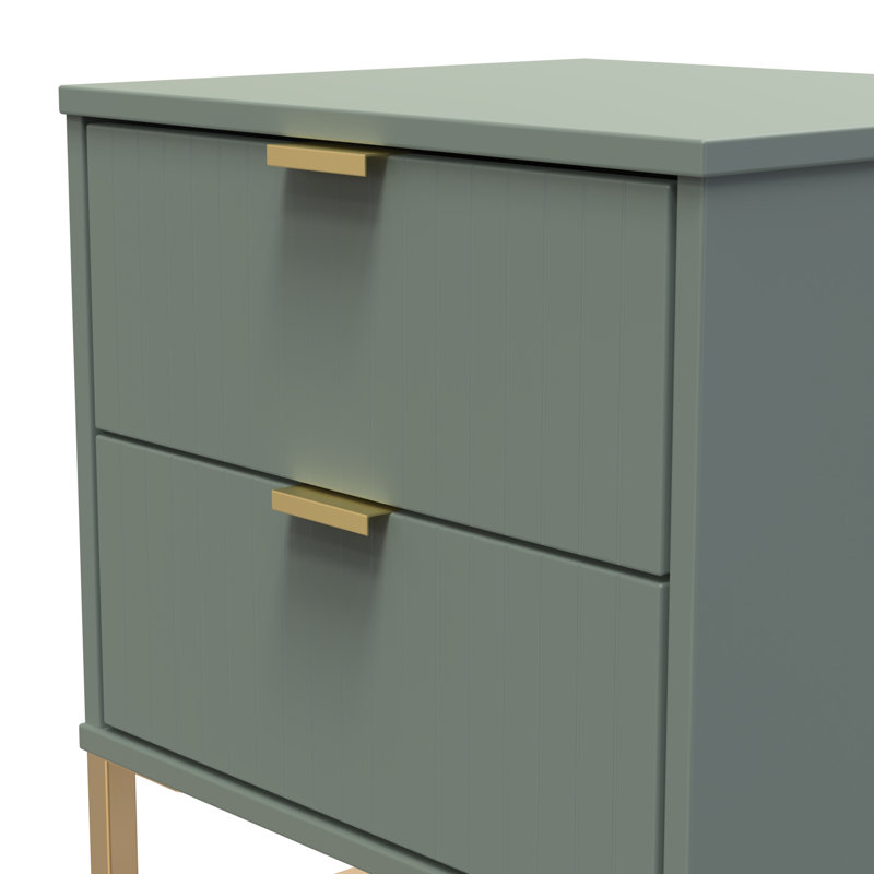 Beranda 45cm W Manufactured Wood Bedside Table