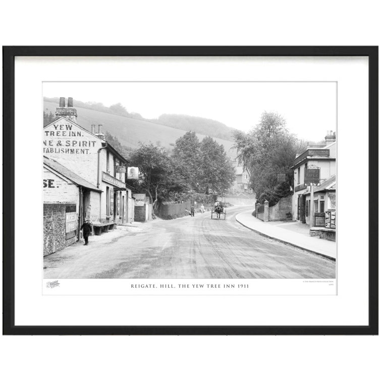 Reigate, Hill, The Yew Tree Inn 1911 by Francis Frith - Single Picture Frame Print