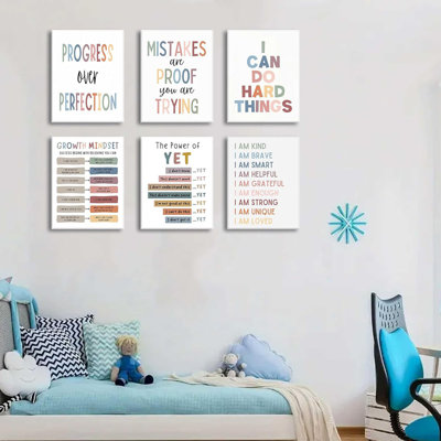 6 Piece Wrapped Canvas Print