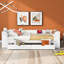 Lit de jour avec tablettes-166914541
