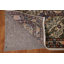 Tapis persan vert / ivoire Kashan noué à la main 10 x 16