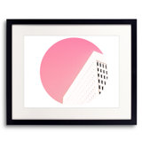 Bubble Gum Sky Print