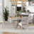 Avamae 4 - Person Extendable Pedestal Dining Set-856163957-856163958