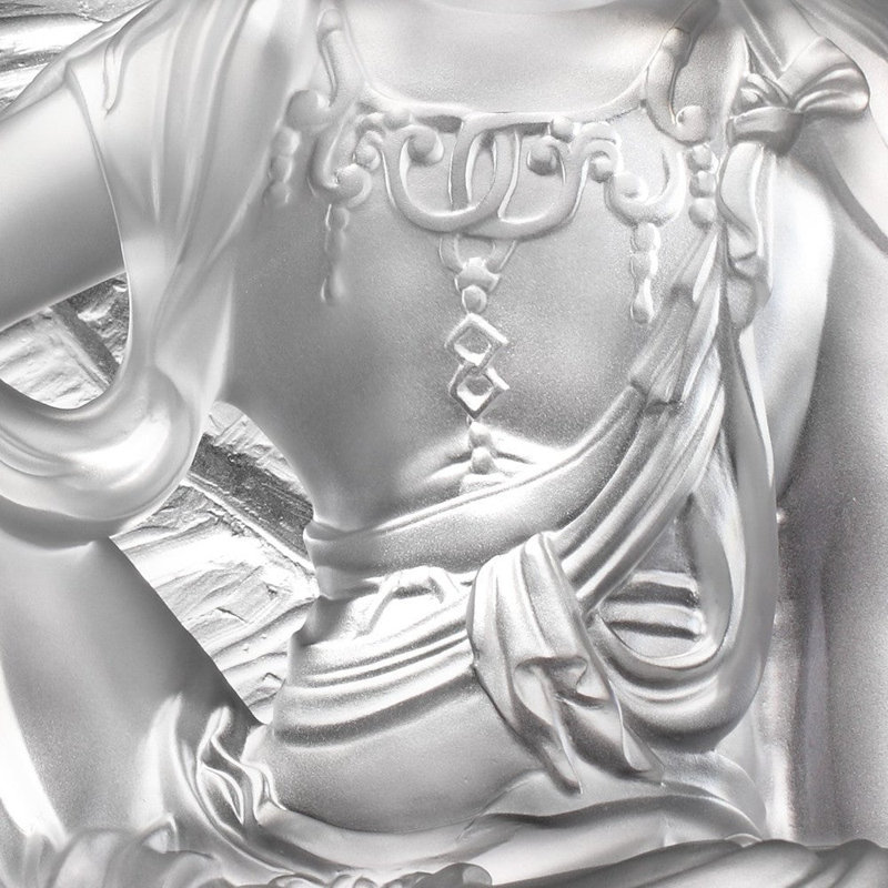 Guanyin Buddha Light Exists Because of Love-Wondrous Illumination Figurine