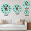 Portrait de kangourou - Horloge murale traditionnelle-2128934738