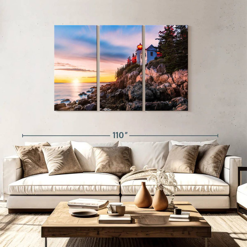Phare du parc national Aletra Acadia, H 48 po x l 74 po