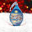3.5'' Glass Hanging Figurine Ornament