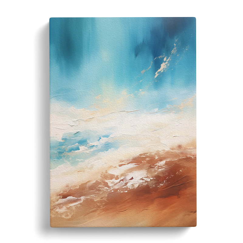 Seascape Abstract No.3 - No Frame Print, 60cm H x 40cm W x 3cm D