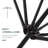 Outsunny 9' X 7' Solar Umbrella