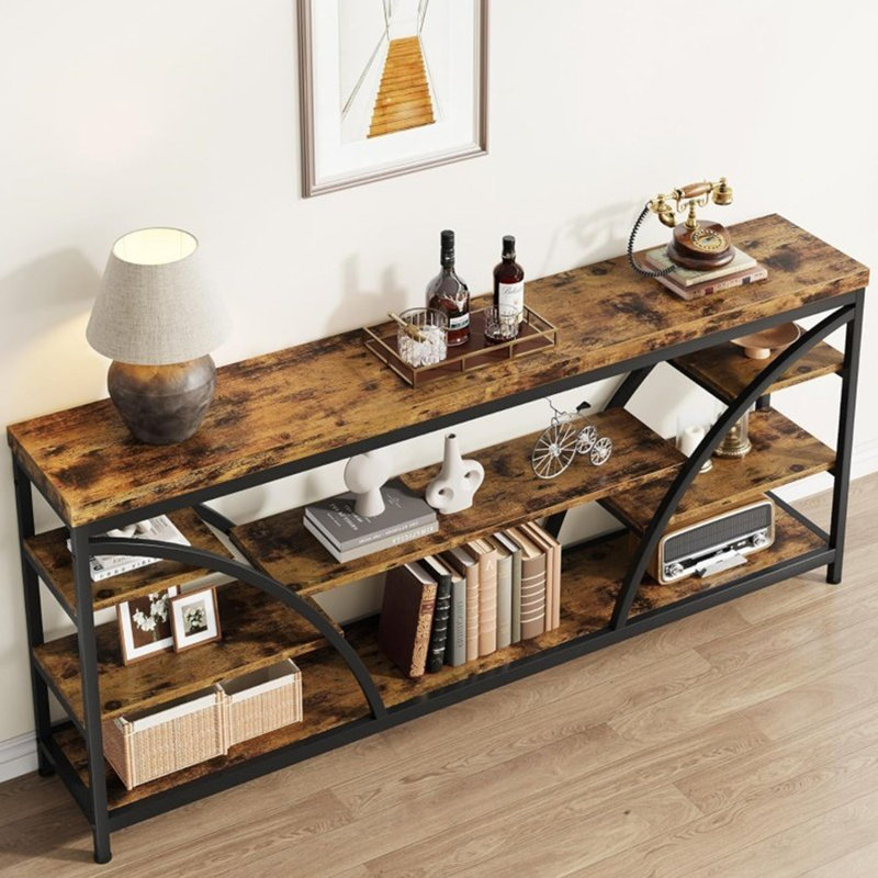 Console simple de style industriel