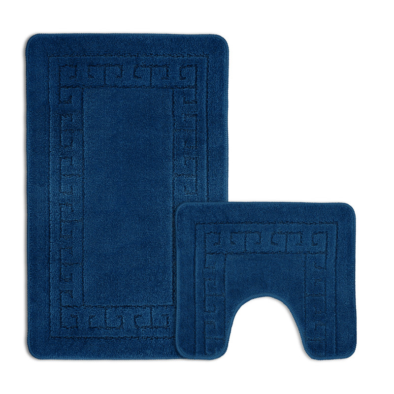 Kelya 2 Piece Bath Set, Navy