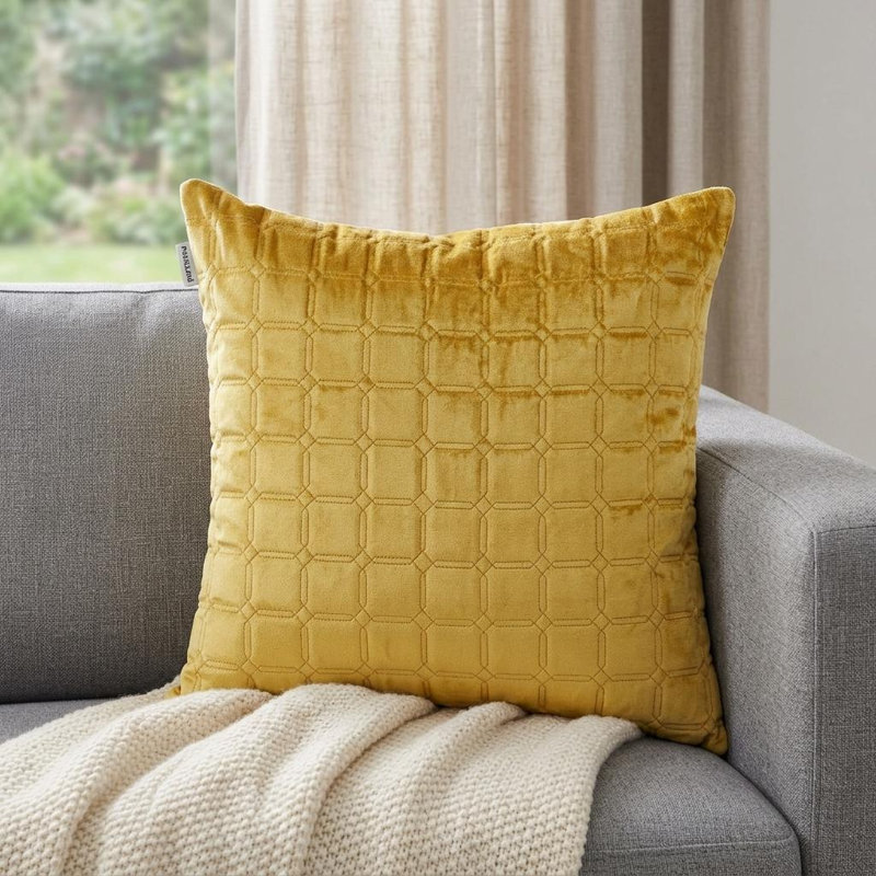 Coussin Parkland Marrisa, Jaune