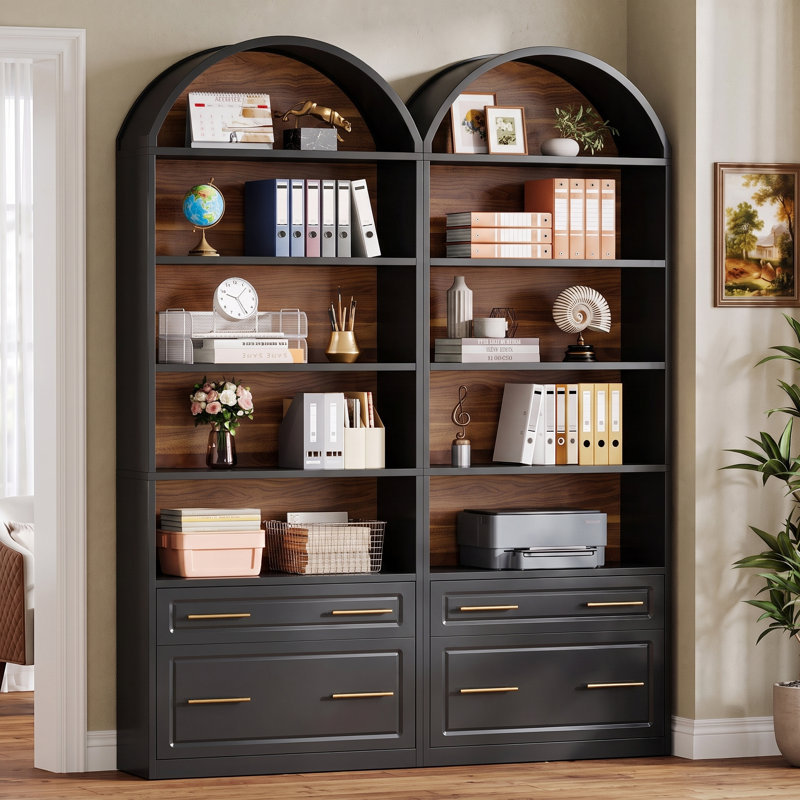 78.77'' Tall File Cabinet, Black