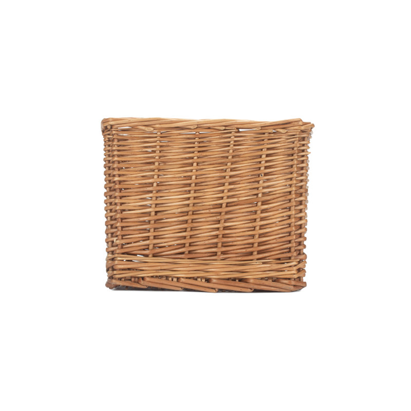 Lily Manor Wicker Small Deep Storage Basket