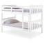 Lit superposé simple en bois massif Swifton par Harriet Bee-2132067919