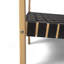 Causeuse de patio en bois d'acacia Melvin-108971823